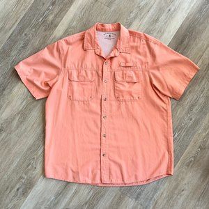 GH Bass & Co MENS Short Sleeve Fishing Shirt
